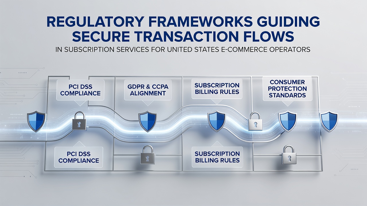 Overview of US regulatory frameworks for secure e-commerce subscription transactions