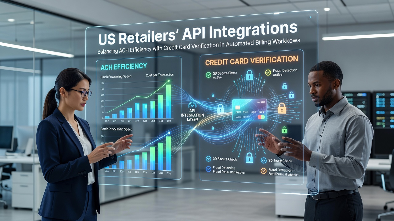 US retailers using API dashboards to manage ACH and credit card billing integrations